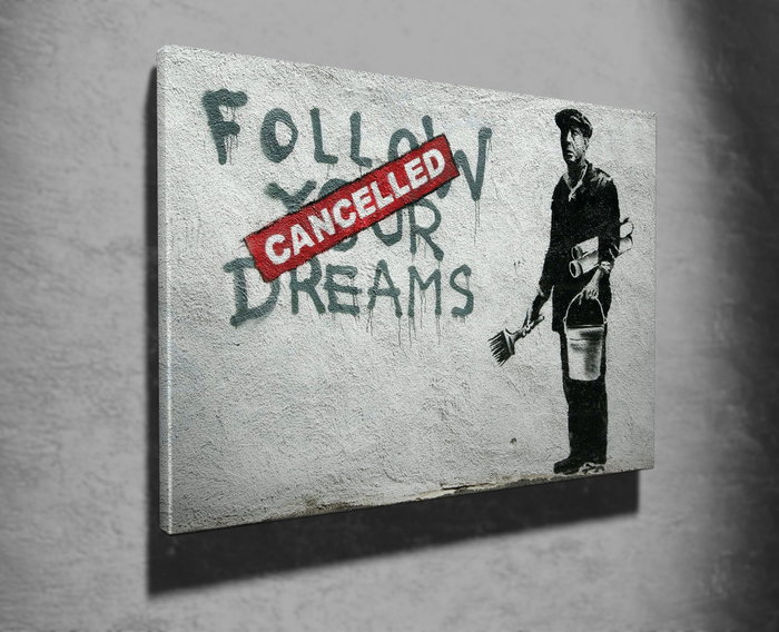 Wallity Banksy WY48 (50 x 70 cm) Wallity Banksy WY48 (50 x 70 cm)